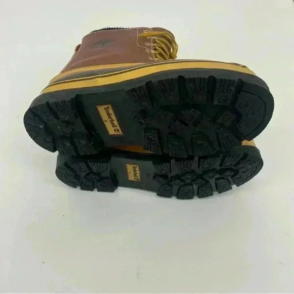 Timberland Mens 8W Insulated Duck Boots 24087 Removable Wool Rayon Inserts - Picture 6 of 9